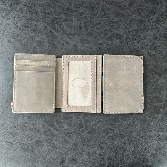 Garzini Tri-fold Wallet, Grey - Picture 5 of 6